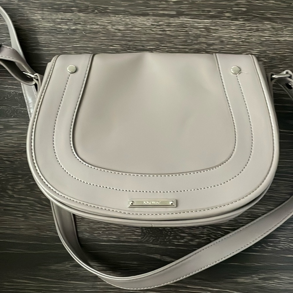 Taupe crossbody bag